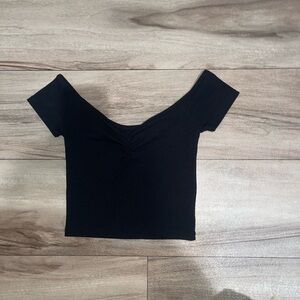 This is a black top from american eagle, only worn once